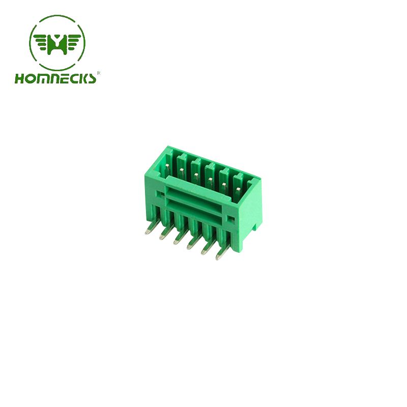 H2EDGCR-2.5 Steckbarer Klemmenblock, rechte Stiftleiste